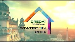 CREDAI Telangana  Statecon 2024 [upl. by Nauaj]