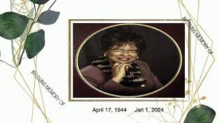 Celebration of Life Evangelist Mildred A Davis [upl. by Liagibba]