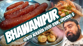 South Kolkata Street Food Tour  Episode 5  Covering Bhawanipore Area Street Food Shops [upl. by Atlee]