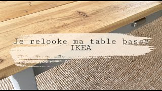 𝙳𝙸𝚈 ☞ Je relooke ma table basse 𝘐𝘒𝘌𝘈 4 [upl. by Aniluj338]