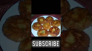 Potato chicken kabab recipeCrispy Potato SnacksChicken Potato Cutlets [upl. by Fredrick416]