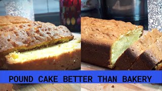 POUND CAKE RECIPE  Better Than Bakery Butter Cake  Best Holiday Tea Time Cake Recipe [upl. by Newra]