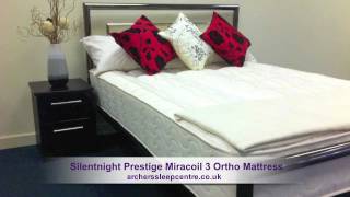 Silentnight Prestige Miracoil 3 Ortho Mattress [upl. by Nosbig]