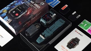 Kospet Tank M1 Pro  New Rugged Smartwatch 2022 Official Unboxing amp Firstlook With Testing Video [upl. by Clemente902]