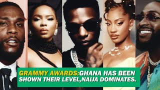 Grammy Awardsa clear statement of Nigerias dominance amp Ghanas level [upl. by Cl839]