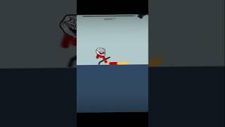 STICK MAN ANIMATION animation Dismounting stickmanfunnymoments shorts gaming [upl. by Zaccaria877]