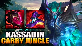 KASSADIN JUNGLE LA ESCALADA MAS FUERTE DEL JUEGO [upl. by Sanalda]