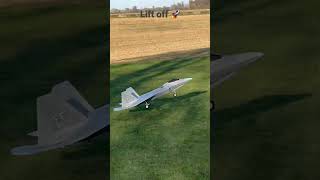 F22 vertical takeoff  Freewing 90mm edf rc jet rcplane freewing f22 f22raptor aviation [upl. by Ainezey]