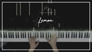 요네즈 켄시  Lemon  피아노 커버 [upl. by Nonez63]