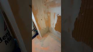 Schluter Waterproofing completed in our bathroom renovation project in toronto downtown [upl. by Toiboid]