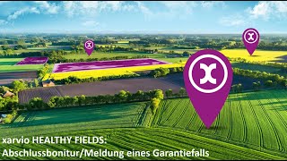 xarvio HEALTHY FIELDS AbschlussboniturMeldung eines Garantiefalls [upl. by Artek]