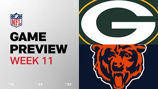 Green Bay Packers vs Chicago Bears  2024 Week 11 Game Preview [upl. by Ivett]