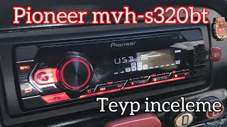 Pioneer mvhs320bt teyp inceleme kutu açılımı [upl. by Ong677]