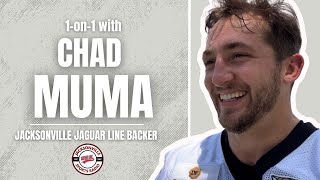 Chad Muma 1on1 at Jaguars OTAs [upl. by Alian]