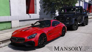 2016 Mercedes AMG GT S by Mansory  Exterior and Interior Walkaround  GTA 5 [upl. by Conias]