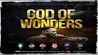 GOD OF WONDERS  NSPPD  11TH JULY 2024 [upl. by Cleodell]