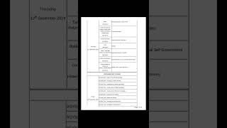 3rd sem BABSW Exam timetable Calicut university malayalistalks3518 [upl. by Hanahs956]