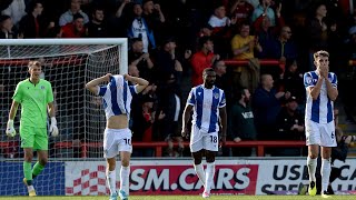 Highlights  Morecambe 33 Colchester United [upl. by Annaeirb636]