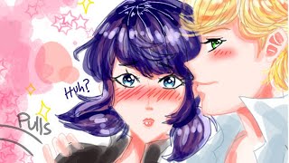 Chat in Love  Miraculous Ladybug Comic Dub [upl. by Petit126]