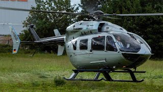 Meravo Helikopters Landung und Start EC145 DHAUI [upl. by Lorens]