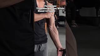 Forearms Transformation With Hand Gripper In Just 30 Days 😱 forearms strength shorts [upl. by Tori]