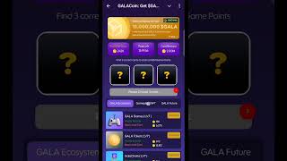 Gala Coin Combo 30 October  Gala Coin Daily combo today [upl. by Kynan]