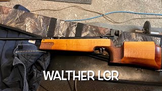 Walther LGR single stroke pneumatic177 air rifle first real test targets [upl. by Dorman]