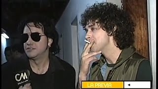 Gustavo Cerati  Entrevista  Backstage Los 7 Delfines 1998 [upl. by Macmahon]