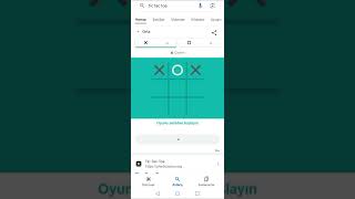 Google Tic tac toe game [upl. by Ahtabat]