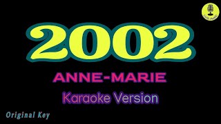 2002  AnneMarie Karaoke Version  with guide on the first bar [upl. by Washburn789]