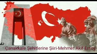 Çanakkale Şehitlerine Şiir  Mehmet Akif Ersoy [upl. by Adnorrehs]