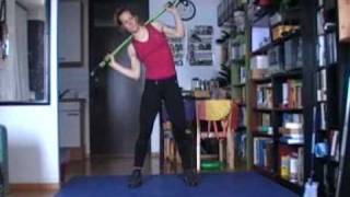 gymsticknordic walking warm up [upl. by Dottie]