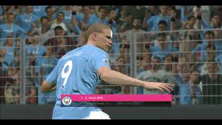 Manchester City 6–0 Burnley PES 16 GAME NEW Wednesday 013124 [upl. by Revned869]