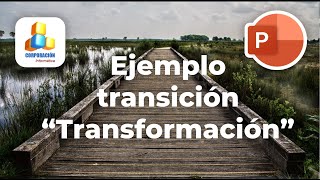 Power Point presentaciones avanzadas Como utilizar la transición TRANSFORMACIÓN [upl. by Coster]