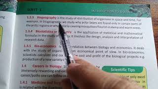 Linkage of Biology with other fields of Study Biology Grade 9 Unit 1 Lecture 2 in UrduHindi [upl. by Lucio324]