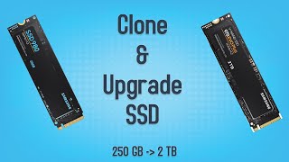 How to clone SSD to new SSD  Upgrade SSD  fixing all issues [upl. by Derian]