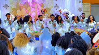 Hamawti  Robel and Danait  2024  Des Moines Iowa  Eritrean Wedding  Girmawi Guayla [upl. by Baiss992]