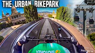 Ich habe einen URBAN DOWNHILL BIKEPARK entdeckt [upl. by Ernestine]