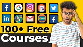 100 Free Premium Courses with Certification 🔥🔥  Learn Most Popular InDemand Skills for Free ✅ [upl. by Evered]