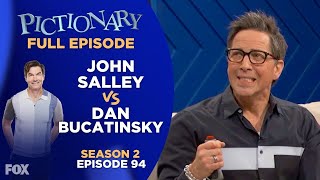 Ep 94 Does Slow amp Steady Win The Race  Pictionary Game Show John Salley vs Dan Bucatinsky [upl. by Nerte172]