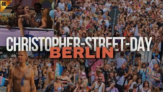 Christopher Street Day Berlin 2024 🌈  Street Parade Highlights  4K HD  CSD 🇩🇪 [upl. by Greerson]