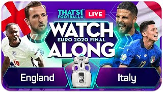 ENGLAND vs ITALY LIVE EURO 202O Final Watchalong Mark GOLDBRIDGE LIVE [upl. by Assisi366]