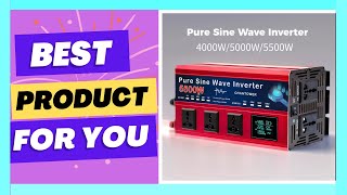 5500W 5000W Pure Sine Wave Inverter D [upl. by Lukin942]