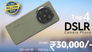 Top 4 Camera Phones Under 30000 in India 2024  OIS with 8K  Best Phone Under 30000  BBD Sale [upl. by Adikam854]