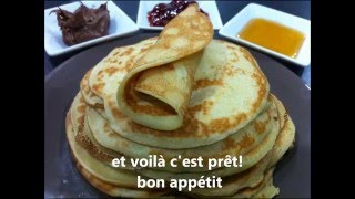 Recette crêpe française et chocolat chaud [upl. by Paulson290]