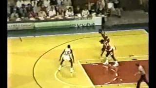 MICHAEL JORDAN His second NBA game 19841027 [upl. by Klinger]