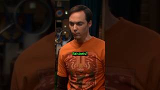 Sheldon  Raisinets TBBT S06E02 shorts [upl. by Natsuj]