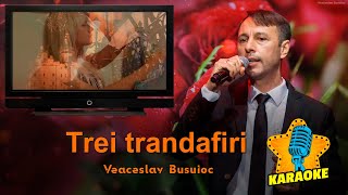 Veaceslav Busuioc  Trei trandafiri KARAOKE [upl. by Nnaillek]