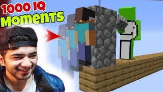 1000IQ Moments in MinecraftSmartyPie Reacts 8 [upl. by Airpac]