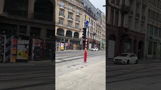 luxembourg cityofluxembourg railwaystation gare tram outdoor shorts [upl. by Redd]